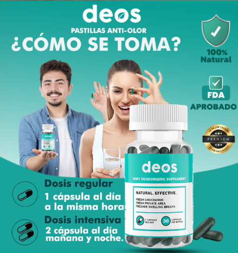 Desodorante Corporal Deos™ l 30 Capsulas