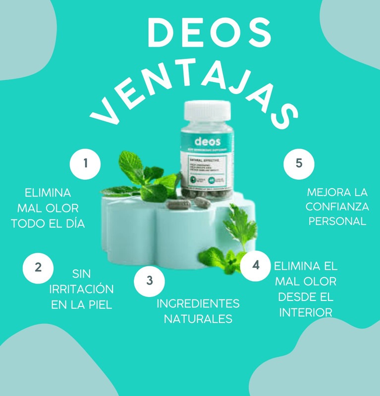Desodorante Corporal Deos™ l 30 Capsulas
